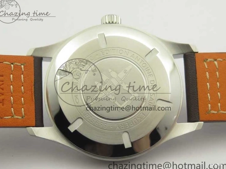MIROTIME 0709 Practical MARK XVIII ANTOINE DE SAINT EXUPÉRY IW327003 SS MKS 1:1 Best Edition on Brown Leather MIYOTA 7193